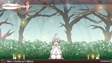 In the forest, a group of witches prepare for an ancient ritual to impregnate a young maiden with their gods seed