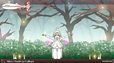 In the forest, a group of witches prepare for an ancient ritual to impregnate a young maiden with their gods seed