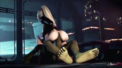 Sexy Samus VS Gigantic Goblin: A Hentai Adventure