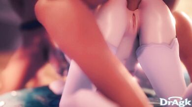 Revenge of the Sexy Demoness: Kokomi and Sangonomiya - Never Surrender [Full] [Hentai]