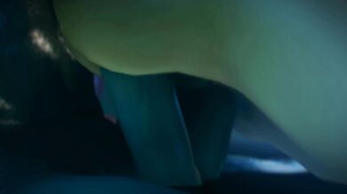 Mrs Link and Mrs Zelda have a naughty day with their neighbor, Sidon, in this 3D porn adventure!