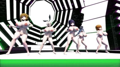 Carry Me Off to Hentai Paradise with the 6th Destroyer Corps and Shimakaze [MMD R18]