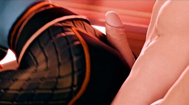 When Sati meets DominatheCat, they both get hot and steamy in the kitchen while making a delicious hot dog!