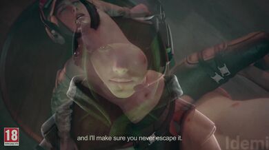 In this rainbow six siege hentai porn, Elena and her best friend Ballsuck play a game of hide and seek at the mall