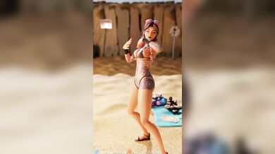 You are watching Jules at the Beach an erotic adult film starring Jules as she dances on the beach in a sexy bikini