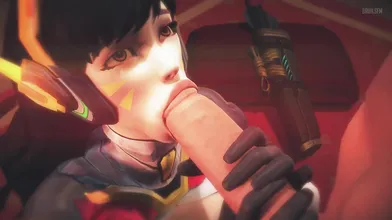 Asagi vs Miku, Blowjob - Bros in sfm