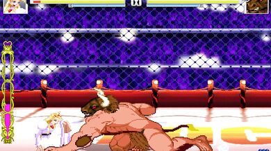 The Mighty Minotaur Submits to the Dominant Devilotte