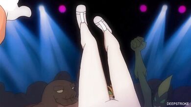 Write a sentence with the words hentai, porn and video