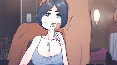 Write a sentence with the words hentai, porn and video