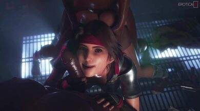 Lustful Lunarian Love Affair: Jessie From Final Fantasy 7 (Blacked) [VGerotica]