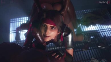 Lustful Lunarian Love Affair: Jessie From Final Fantasy 7 (Blacked) [VGerotica]