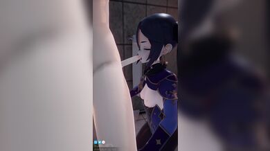 Mona gets a BJ and fucks the whole class [Akt]