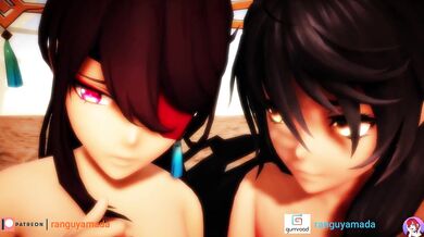 Exploring the Depths of Pleasure with Velvet and Beidous Sensual Fingering Session