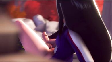 The Wet Dream of a Futa and Her Tiny Lovers!