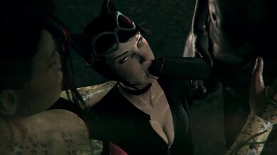Sensual Catwoman and Poison Ivy, Lip Tease - Brotherhood SFM Porn Video