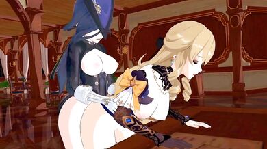 Sexual Desires of a Beautiful Elf Princess: Clorinde x Navia