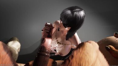 After being caught in a sudden storm, Denna finds herself lost deep in the forest where she encounters an unexpected predator with a wild hunger