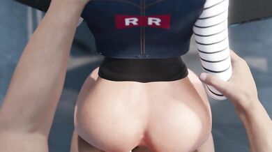 Android 18 gets fat and takes on Anal with POV Lets make some dirty fanfiction!