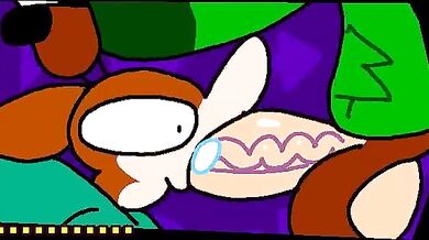 A busty beauty takes on a massive horse cock in this hentai porn parody of Rudolph the Red-Nosed Reindeer!