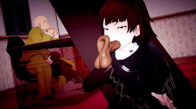 The hot and sexy Makoto Niijima from Persona 5 is ready to unleash her sexual desires in this epic porn adventure!