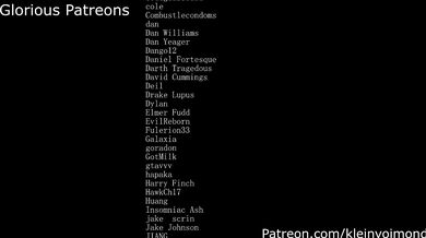 The Shower of Klein Voimond