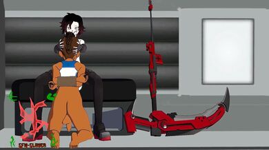 Rebecca and Rose get it on in the bedroom