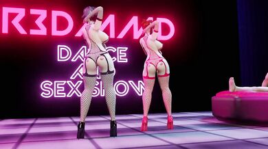 Chocolate Cum Shot Dance Trio - Animation XXX Parody