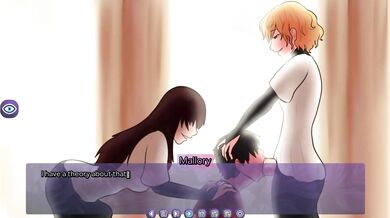 Shrine Maidens Get Double Penetrated by Futanari Goddesses in FutaDomWorld Misc Temple Day