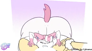 Sylveons Lustful Love for Lopunny: A Hentai Orgy in the Forest