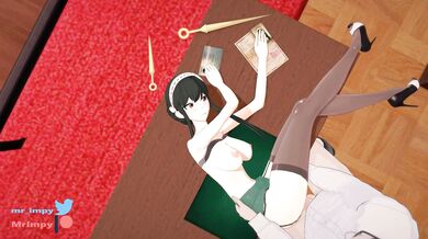 Office Hentai: Spying on the Bosss Daughter - Youre Getting Drilled by Her Boss on the Office Desk |n| MrImpy%