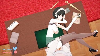 Office Hentai: Spying on the Bosss Daughter - Youre Getting Drilled by Her Boss on the Office Desk |n| MrImpy%