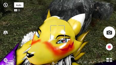 Digital Lover in a Technological World: Renamons Smartphone Adventure - Endless Loop of Sexual Pleasure