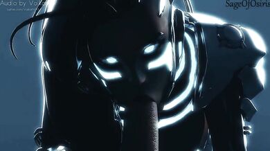 Massive creature attacks Tokyo! Sombras secret weapon awakens Godzilla to ra*pe and destroy the city in this epic PMV porn parody!