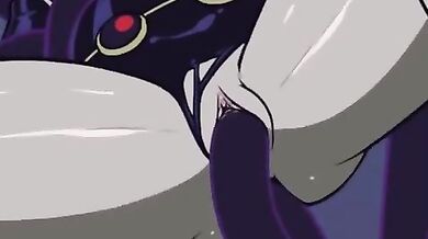 Wet Tentacle Love with the Dark Haired Goddess