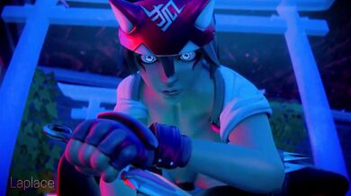 Kerri Kisses Kercec in Bow Hair Blowjob Scene