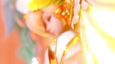 Kerri Kisses Kercec in Bow Hair Blowjob Scene