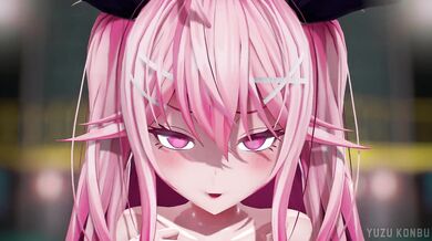 The sexy Yuzu Konbu takes a bubble bath with her lover, enjoying the warm water as they make passionate love