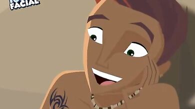 Rebooted and Ready to Go: Stoked Porn Parody featuring Famous Toons Facials