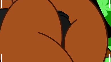 My Little Ponies: Friendship is Magic meets Overwatch as Dylina Shieldstar celebrates her birthday by giving her heartless boyfriend a butt job