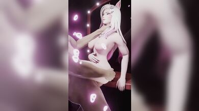 Kda and Ahri have a steamy backstage encounter!