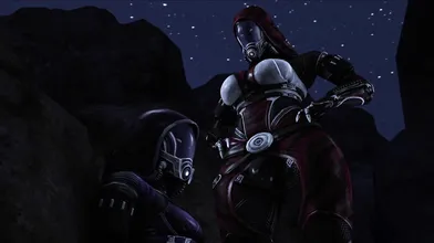 Big Johnson gets under the suit, and AI-curious explores his massive cock!