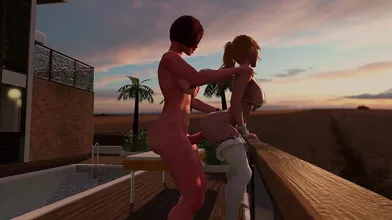 Fruitful Desires - A Sunset [Red Apple 2] Hentai Parody