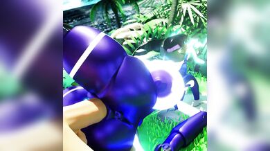 Happy Ending Time with Miraidon - A Hentai Video