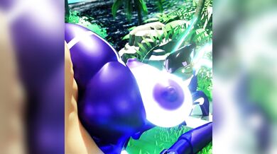 Happy Ending Time with Miraidon - A Hentai Video