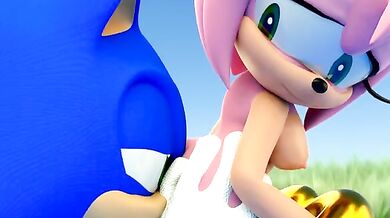 Sonic Licking Amy [Mari0101]