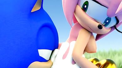 Sonic Licking Amy [Mari0101]