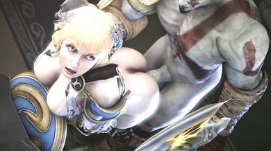 Watch Sophitia Alexandra (Soul Calibur) bang the hell out of each other in this sexy lesbian porn scene!