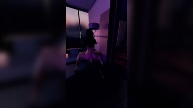 Selene the Gothic Futa takes on a solo mission (with bonus scenes)