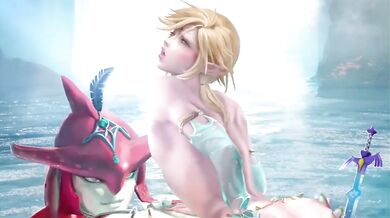 The sexy cowgirl gets down and dirty with Prince Sidon in this smoking hot hentai video