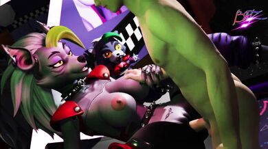 Blenders Roanne wolf fucking a fan club in her private room, version 20